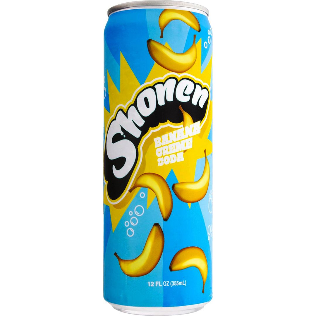 Shonen Banana Creme Soda.