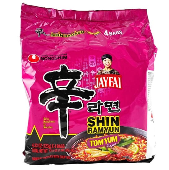Tom Yum - Shin Ramyun.
