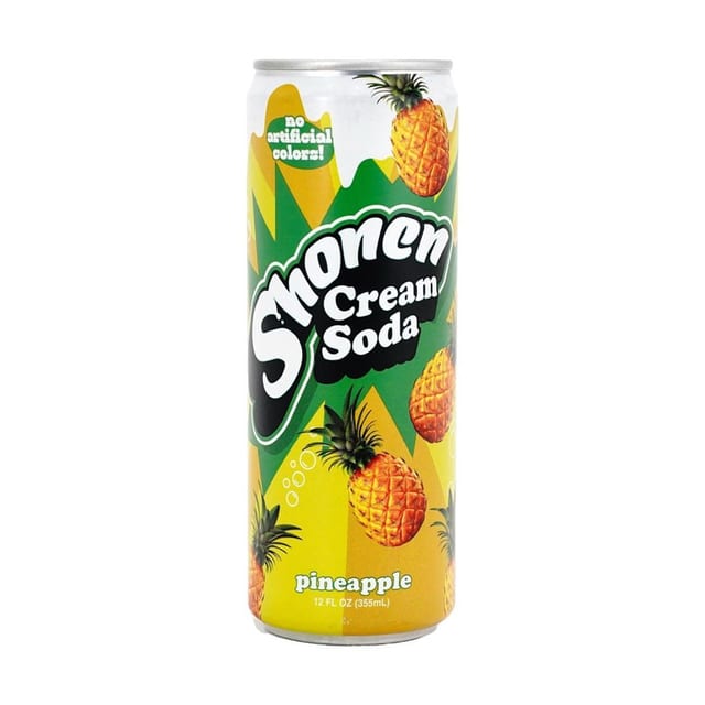 Shonen Pineapple Crème Soda.