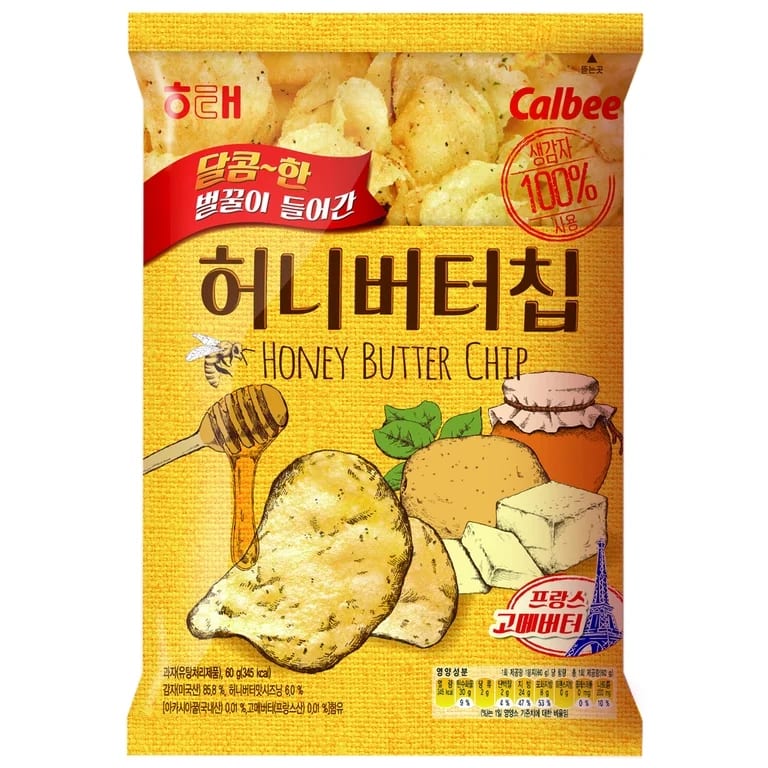 Haitai Honey Butter Chips.