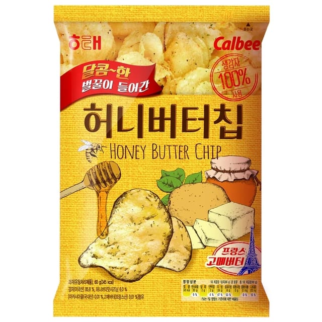 Haitai Honey Butter Chips.