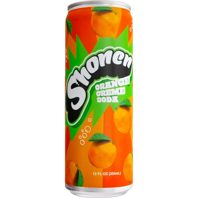 Shonen Orange Crème Soda.