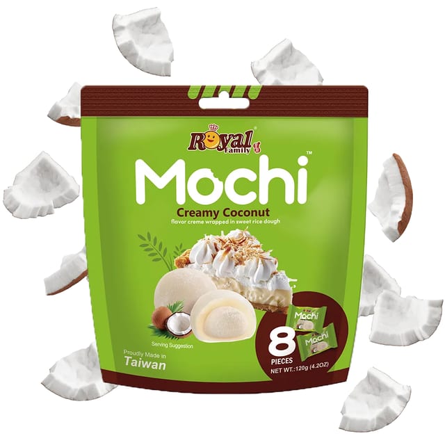 Creamy Coconut Mochi.