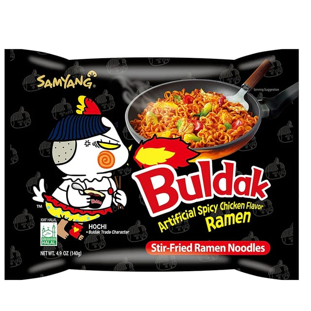 Buldak Original Ramen.