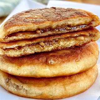 Coffee Sweet Rice Pancake