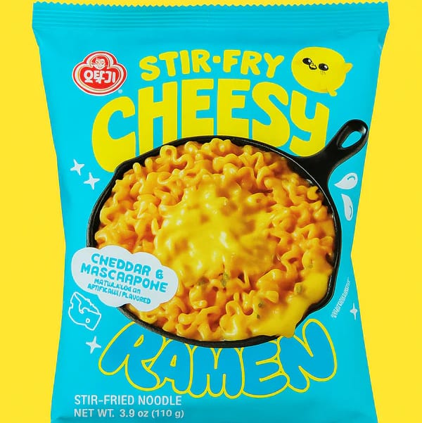 Ottogi Cheddar & Marscapone Ramen.