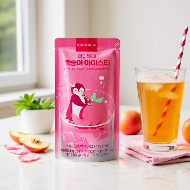 Peach Iced Tea Pouch.