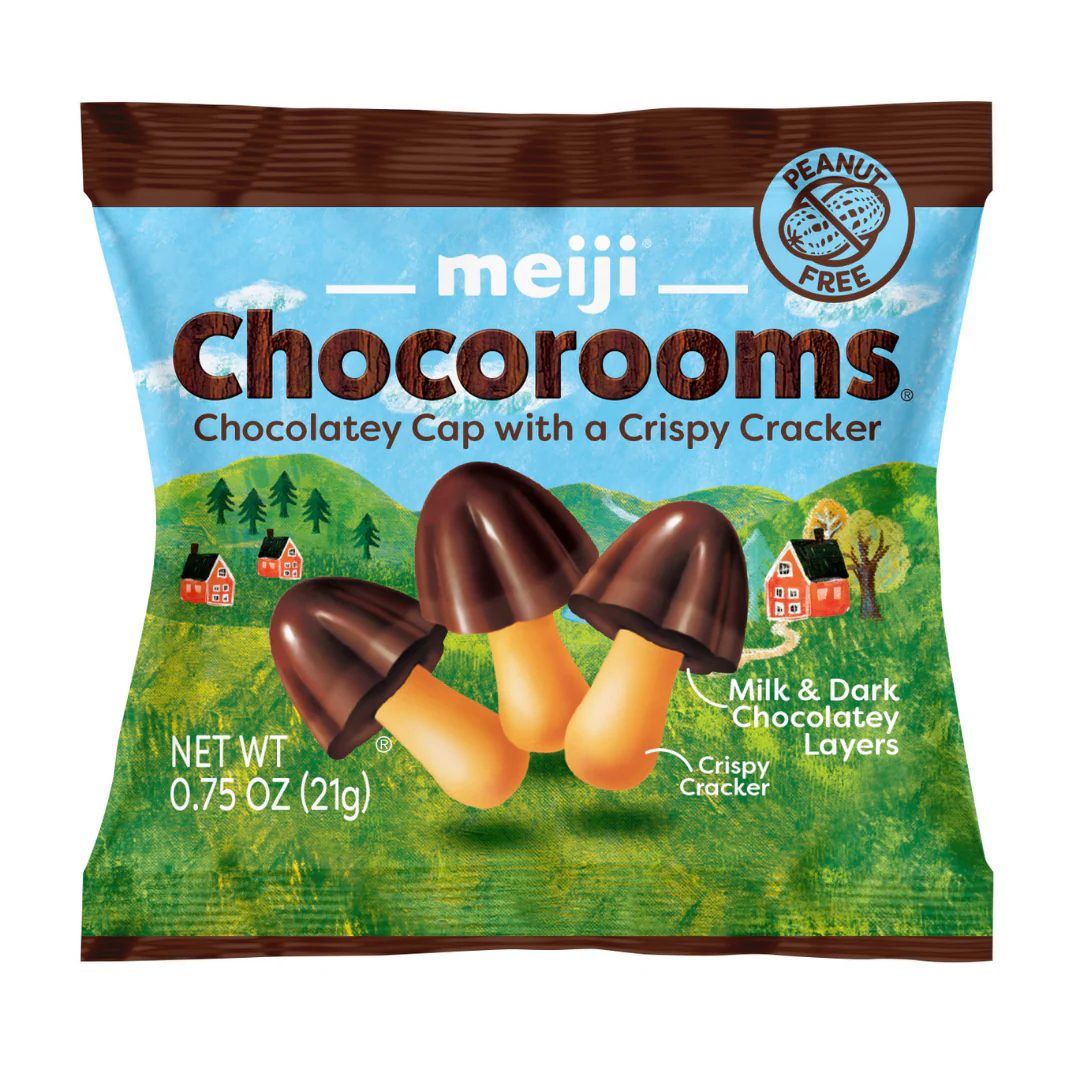 Meiji Chocorooms.