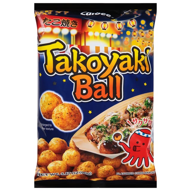 Calbee Takoyaki Balls.