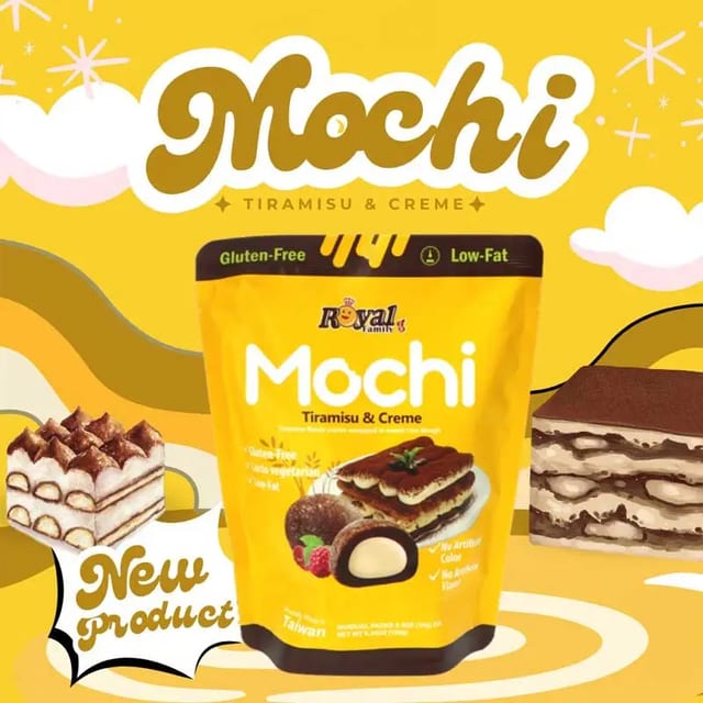 Tiramisu Mochi.