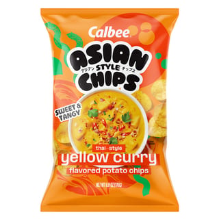 Calbee Thai Yellow Curry Chips