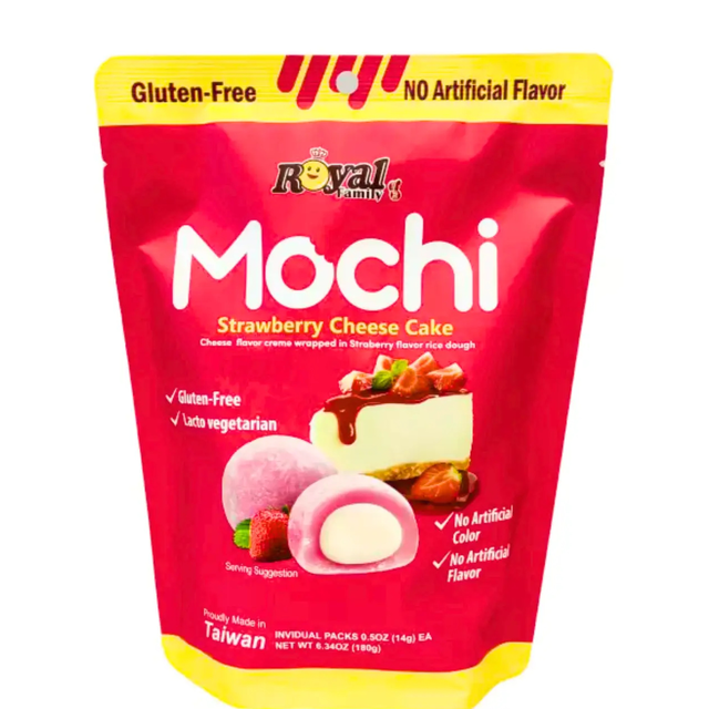 Strawberry Cheesecake Mochi.