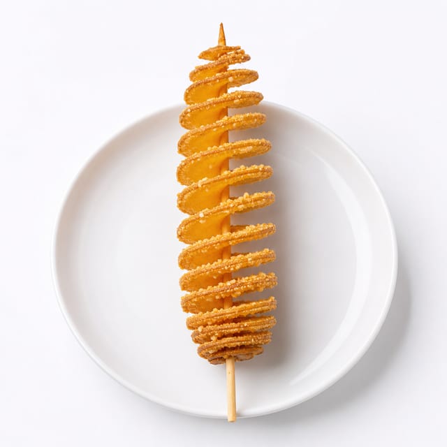 Garlic Cheese Tornado Potato.