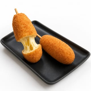 Potato Mozzarella Korean Corndog