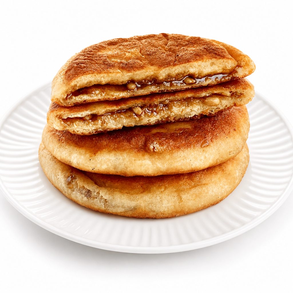 Coffee Sweet Rice Pancake.